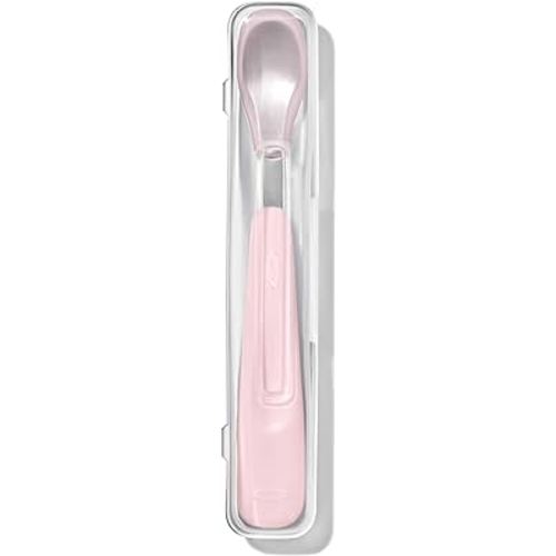 OXO Tot On-The-Go Feeding Spoon - Blossom