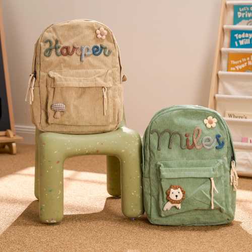 Custom Kids Backpack With Name | School Bag | Toddler Book Bag | School Bag for Kids | Children&#39;s Backpack | Kids Backpack