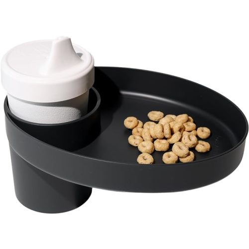 My Travel Tray Oval - Pirate Black