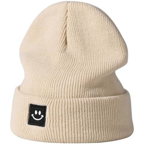 Baby Beanie Knit Ski Hat,Toddler Winter Beanies,Warm Knit Hat for Girls Boys Children Caps