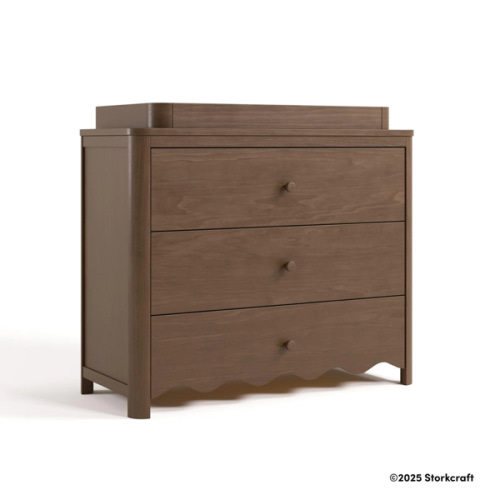 Storkcraft® Casablanca™ 3 Drawer Chest with Removable Changing Table Topper