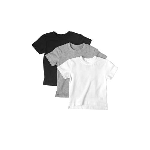 Elevated Tee 3-Pack - Monochrome