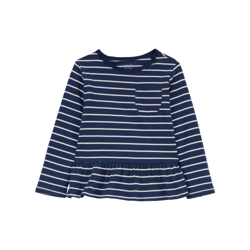 Toddler Striped Peplum Top - Carter's | Carter's