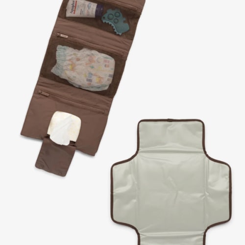 Diaper Changing Pad Organizer in Hazelnut | CALPAK