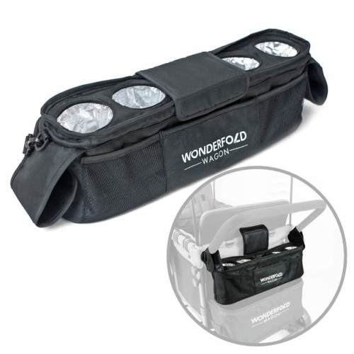 Parent Console with Insulated Cup Holders l WonderFold– Wonderfold Wagon