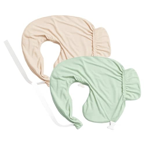 Littogoose Nursing Pillow Covers ONLY Compatible with Popular Wrap-Around Nursing Pillow (2 Pack Covers-Pillow NOT Included)