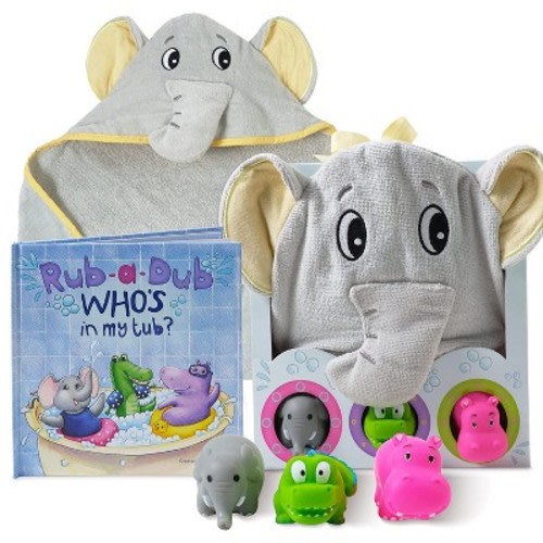 Tickle and Main Rub A Dub, Whos in My Tub 5 Piece Baby Bath Toy Set
