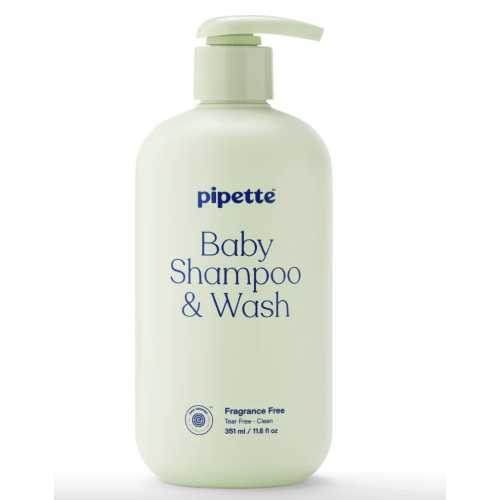 Pipette Baby Shampoo + Wash Fragrance Free - 11.8 fl oz