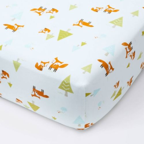 Fitted Crib Sheet Woodland Trails - Cloud Island™ White