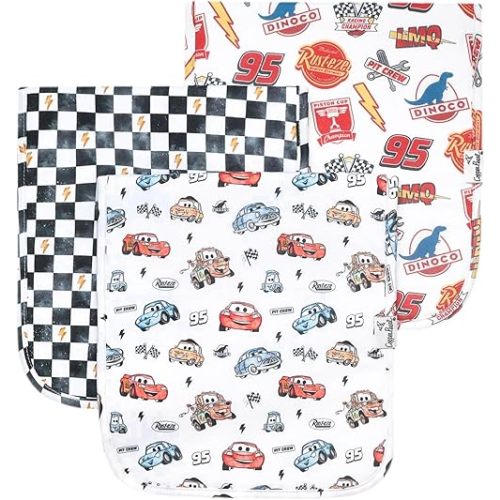 Copper Pearl Disney Pixar Cars Burp Cloth Set