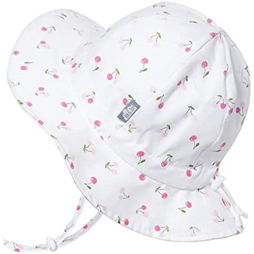 JAN & JUL 50+ UPF Cotton Sun Hat with Wide Brim for Toddler Girls