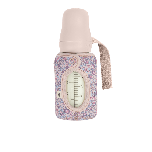 BIBS x LIBERTY Baby Bottle Sleeve Small - Eloise Blush