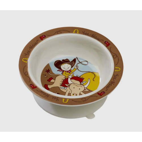 Yeehaw kids suction bowl