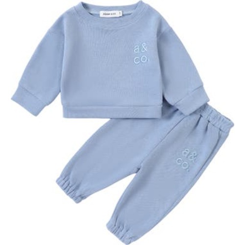 Sweatshirt & Sweatpants Set, 3-6 M
