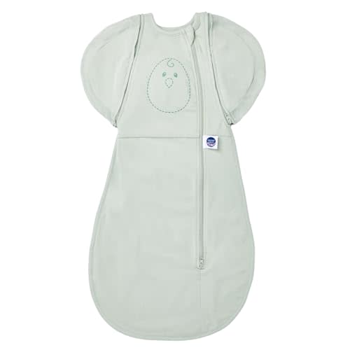 Nested Bean Air 6-in-1 Adaptable Baby Sleep Sack – Comfort & Safety for Natural Sleep, Preferred Arm Position Reduces Startle Reflex, Better Sleep for Baby, NB (7-13lbs) Sage