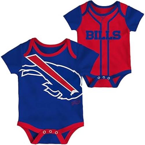Outerstuff NFL Newborn & Infants 0-24 Months Prime Time Team Graphic 2 Piece Team Graphic Creeper Bodysuit Romper Set