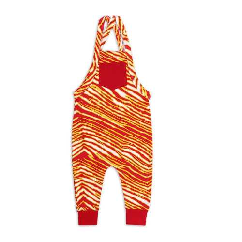 Kansas City Football Baby Overalls | Bamboo Kids Coveralls