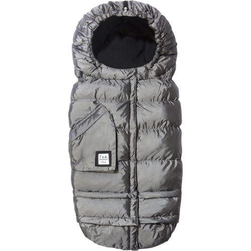 7AM Enfant Stroller Blanket 212 - Adjustable Baby Car Seat Zipped Blanket for Babies Winter, Unisex Multi Purpose Fleece Lined Warm Hooded Toddler Footmuff Water Repellent | (6M - 4T)
