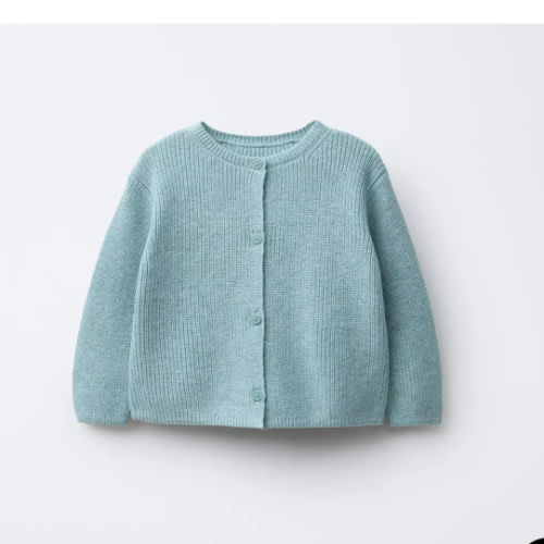 CARDIGAN - Green / Blue | ZARA United States