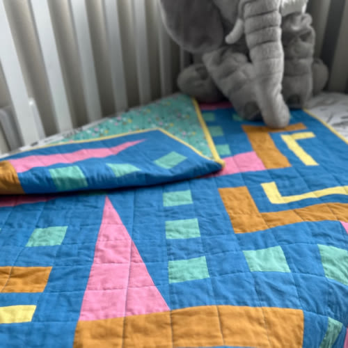 Custom baby quilt