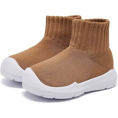 MORENDL Toddler Sock Shoes Baby Walking Shoes Infant Slippers Boys & Girls Non-Slip Sneakers