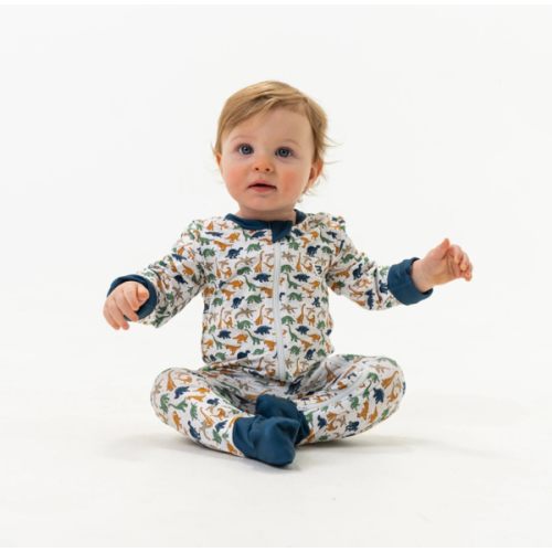 Baby Zip Up - Dino-Mite – BURLEBO