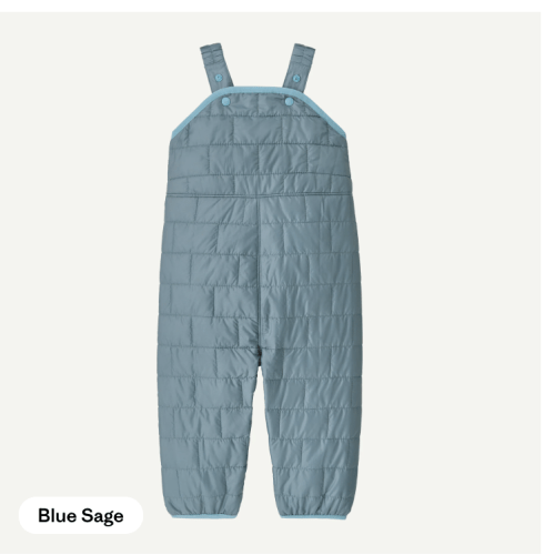 Baby Nano-Puffer Alls 

https://www.patagonia.com/product/baby-nano-puffer-alls-overalls/199346165099.html