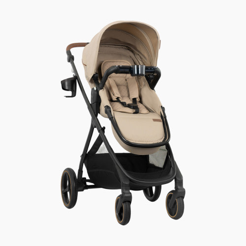Evenflo Shyft Intuiti+ Stroller with Green & Gentle Fabric - Travertine