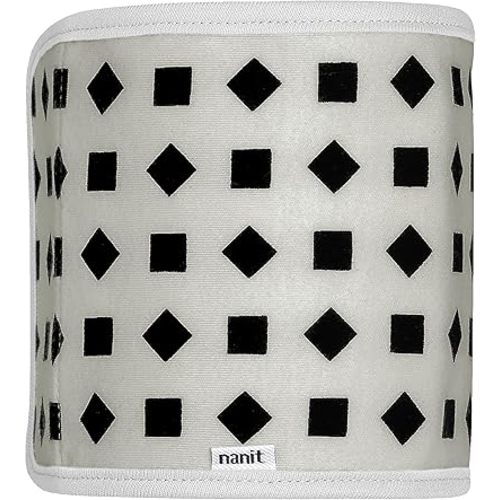 Nanit Breathing Wear Band, 3-12 Months, Grey - 100% Cotton, Works with Nanit Pro Baby Monitor to Track Breathing Motion Sensor-Free, Fits Babies from 12.5-25 lbs.