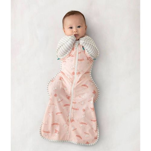 Love to Dream 0.2 TOG Transition Bag Lite - Daredevil Bunny Light Pink - M