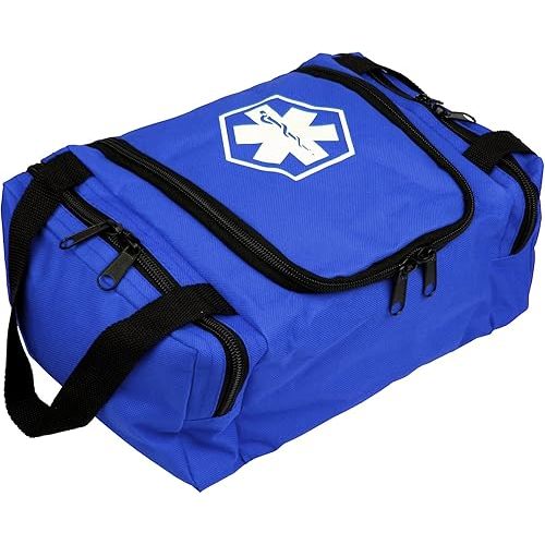 Dixie EMS Dixigear Empty First Responder II Bag 10.5" x 5" x 8" - Blue