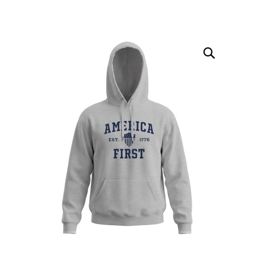 America First Collegiate Hoodie – FUENTES.STORE