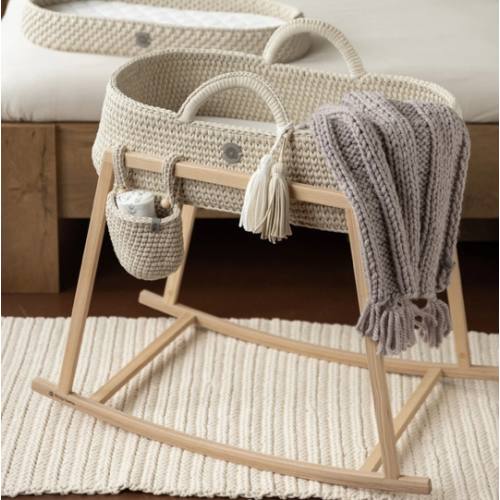 XL Baby Moses Basket + Mattress | Anzy Home