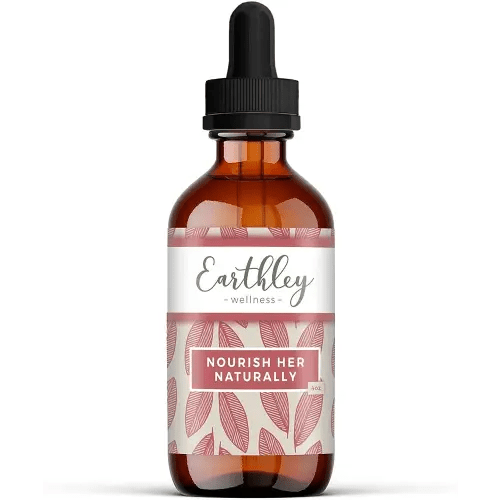 Earthley Wellness, Nourish Naturally, All Natural Herbal Multivitamin, Whole, Natural, Organic Herbs, Natually Occuring Vitamins and Minerals, Complete Nutrition, Trace Minerals (4oz, Nourish Her)