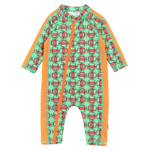 Sunsuit - Long Sleeve Romper Swimsuit | "Don’t Be A Crab"
