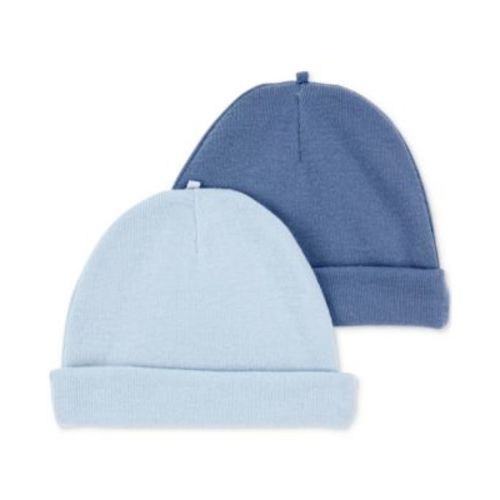 Baby 2-Pk. Rolled-Cuff Caps