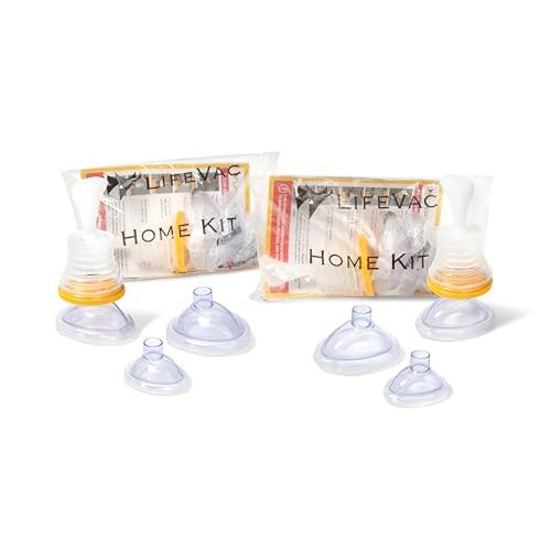LifeVac Home Kit - Portable Suction Rescue Device, First Aid Kit for Kids and Adults, Portable Airway Suction Device for Children and Adults