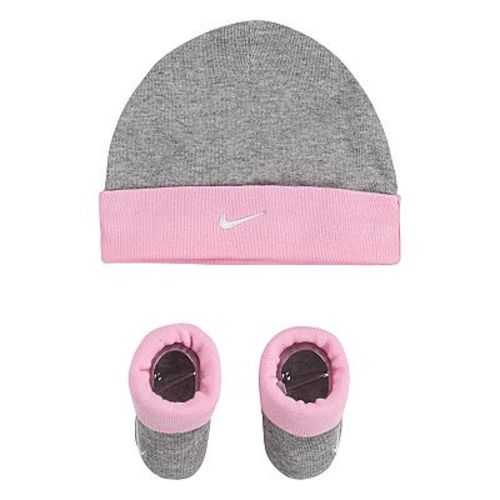 Baby Girl Nike Beanie & Booties Set