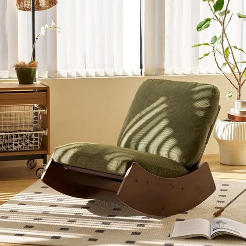 Glider Rocking Chair,Rocking Recliner Chair,Single Sofa Armchair