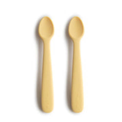Baby Silicone Feeding Spoons 2-Pack – Mushie