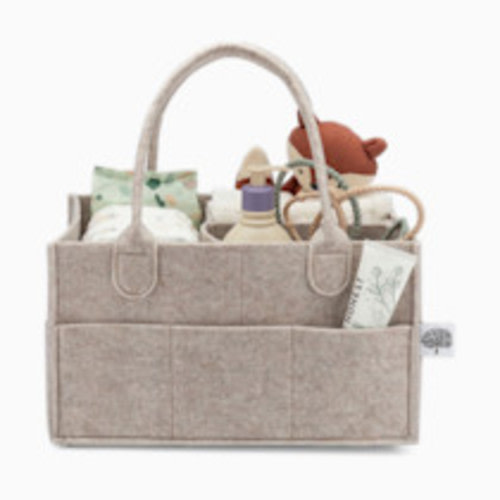 Parker Baby Co. Diaper Caddy - Oatmeal, Regular
