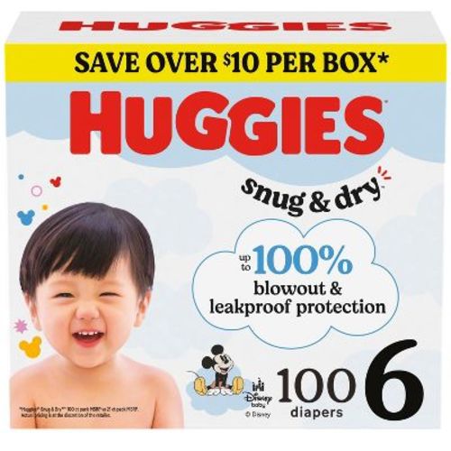 Huggies Snug & Dry Disposable Diapers - Size 7 - 78ct