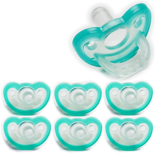 JollyPop Pacifier Value Pack Newborn Teal
