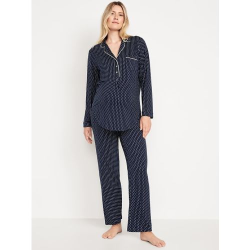 Maternity Knit Pajama Set