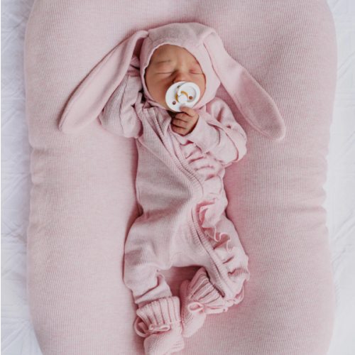 Bassinet Sheet | Waffle Baby Pink Marle * MARCH PRE-ORDER* – Little and Fern