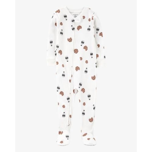 Baby 1-Piece Milk & Cookies 100% Snug Fit Cotton Footie Pajamas - Carter's | Carter's