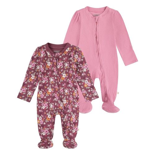 Huggies baby-boys 2-pack Footed Coverall