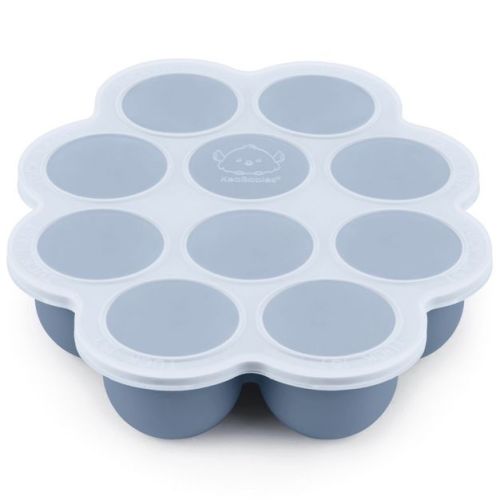 Prep Silicone Baby Food Freezer Tray with Clip-on Lid, 2oz x 10 Silicone Freezer Molds, BPA-Free Baby Food Storage