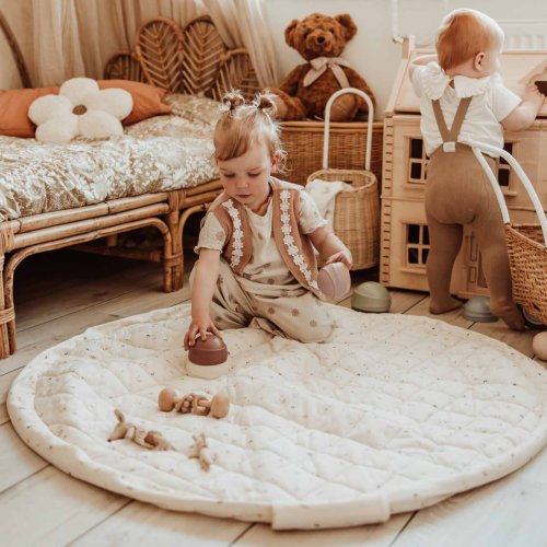 Play&Go 3 in 1 Organic Baby Playmat, Moon