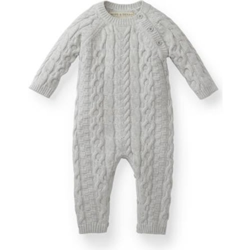 Hope & Henry Baby Cable Knit Sweater Romper | Nordstrom